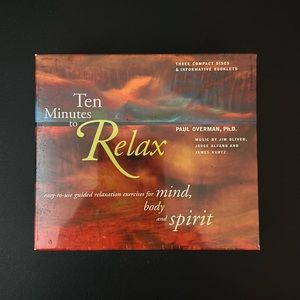 Ten Minutes to Relax: Mind, Body & Spirit (3 CDs & booklet) by Paul Overman